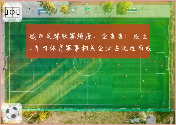 城市足球联赛燎原，企查查：成立1年内体育赛事相关企业占比近两成