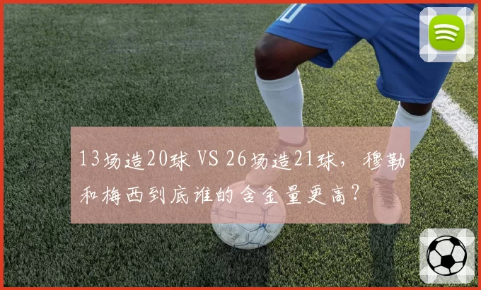 13场造20球 VS 26场造21球，穆勒和梅西到底谁的含金量更高？